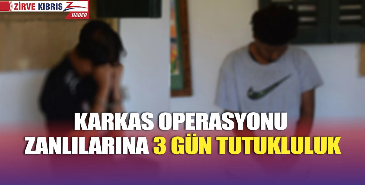 Yasaklı madde zanlısı 2 yabancı uyruklu zanlı mahkeme önündeydi