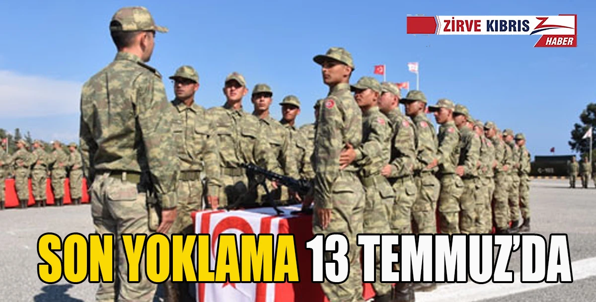 Yedek subay aday adaylarının son yoklama tarihi 13 Temmuz&hellip;