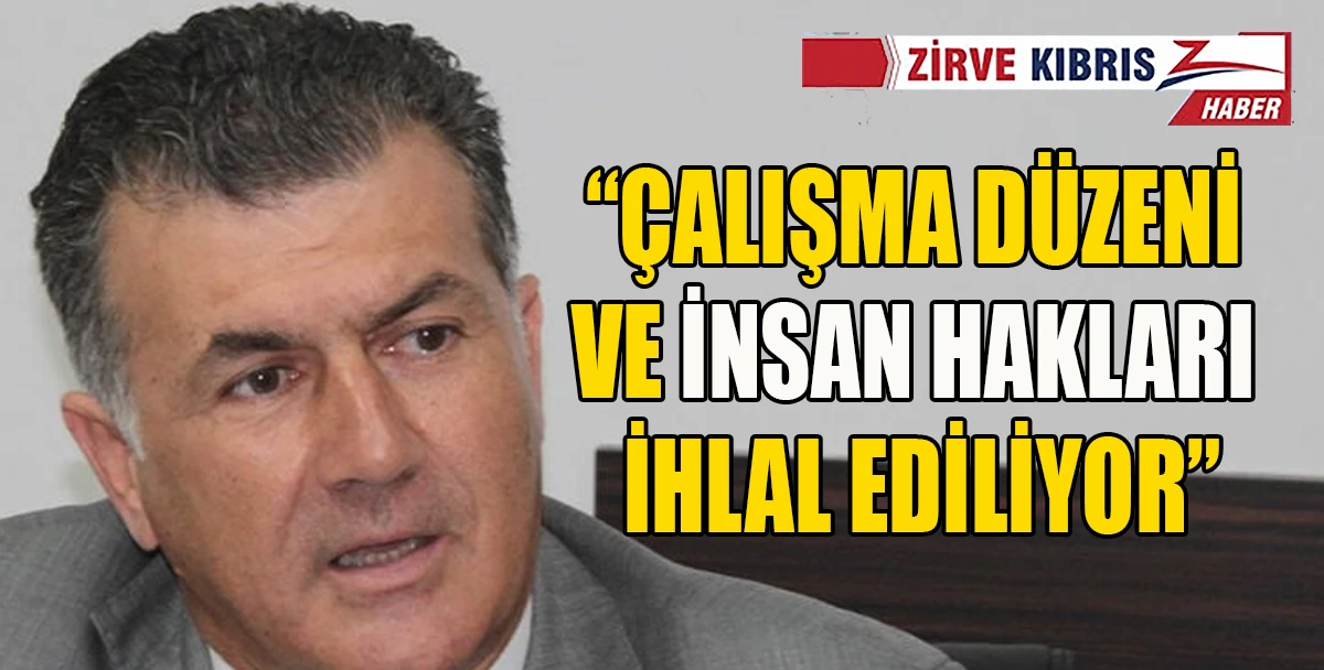 Yeltekin: &Uuml;lkede &ccedil;alışma barışı bozuldu