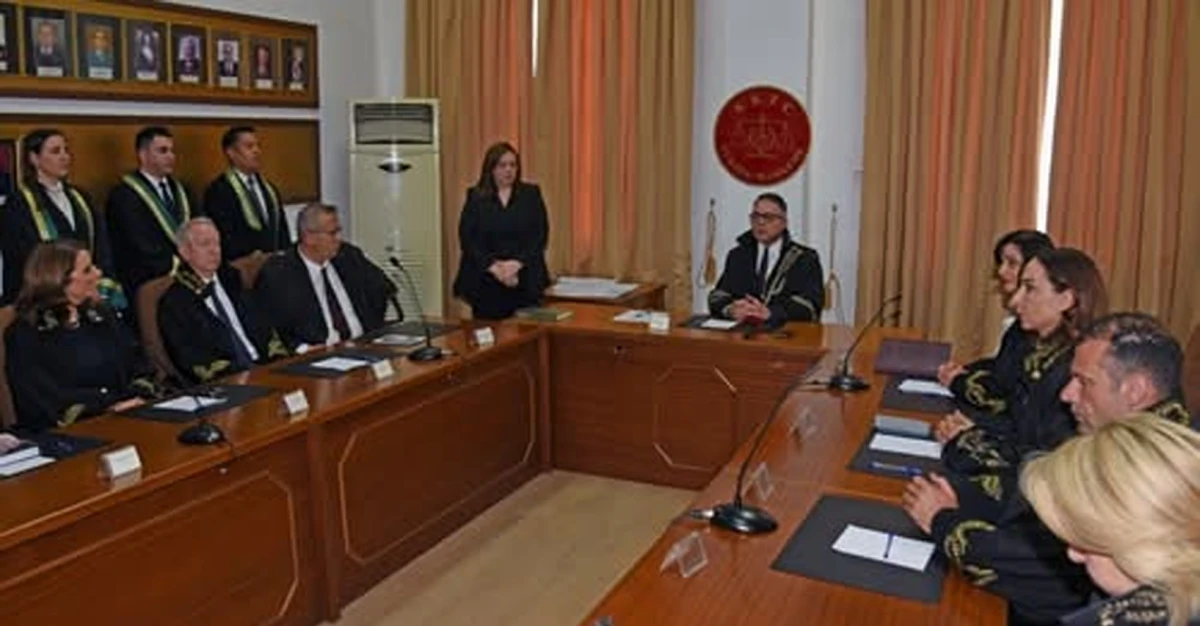 Yeni g&ouml;revlerine atanan yargı&ccedil;lar yemin etti