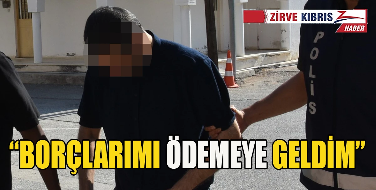 Yıllar sonra KKTC&rsquo;ye d&ouml;nd&uuml;, hakkındaki derdest emirle tutuklandı