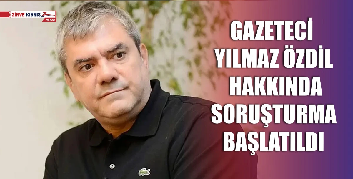 Yılmaz Özdil hakkında sosyal medya hesabından yaptığı paylaşıma ilişkin soruşturma!