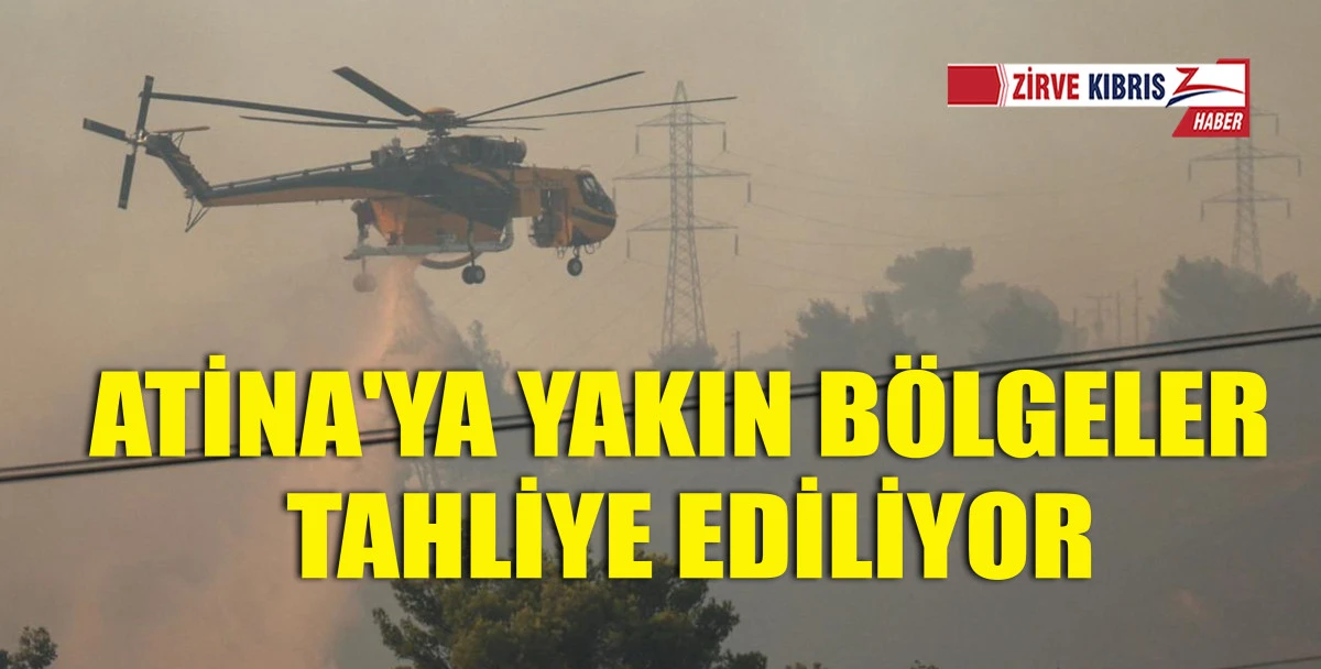 Yunanistan'da orman yangınları şiddetleniyor