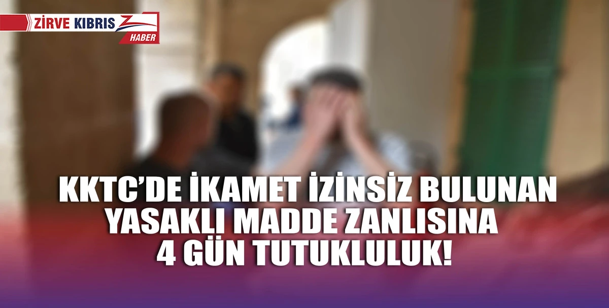 Zanlı yasaklı madde tasarrufu ve ikamet izinsiz ülkede kalmak suçlarından yeniden  hakim önündeydi