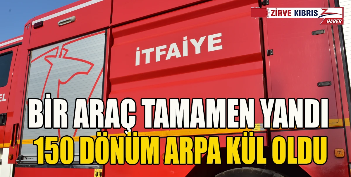 Zeytinlik&rsquo;te ara&ccedil;, Bostancı-Taşpınar b&ouml;lgesinde arazi yangını&hellip;