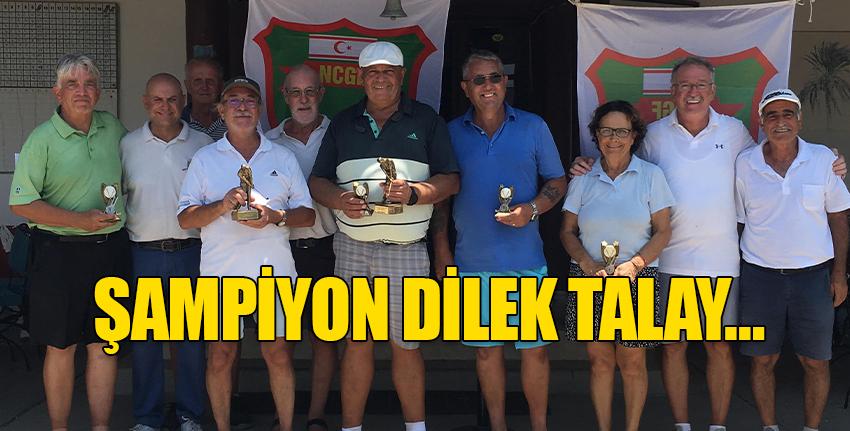 Golf Federasyonu Lefke Open Turnuvası Şampi̇yonu Di̇lek Talay oldu